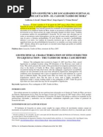 Caracterización geotécnica de localidades sujetas al fenómeno de licuacion (Tambo de Mora)