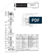Replacement Parts: Accelerator Model E-1