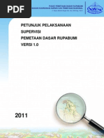 Download Buku Petunjuk Pelaksanaan Supervisi Pemetaan Dasar Rupabumi Versi 10 by Fajrin Ya SN156109509 doc pdf