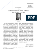 Contemporary Management of Elbow and Forearm Disorders: Preface