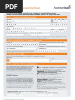 Choose Australian Super Nomination Form