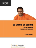 29 Errori Da Evitare Che Ho Commesso Fac - Alfio Bardolla