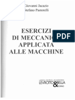Esercizi di meccanica applicata alle macchine- Jacazio, Pastorelli