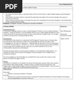 Lesson Plan Pythagoras 3