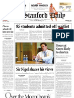05/19/09 - The Stanford Daily [PDF]