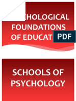 Psychologicalfoundationsofeducation 120702203111 Phpapp02