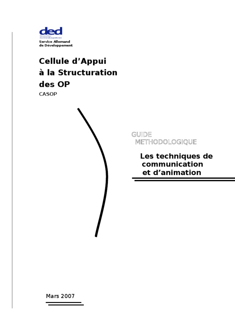 Techniques de Communication et Animation | PDF | la communication | Science