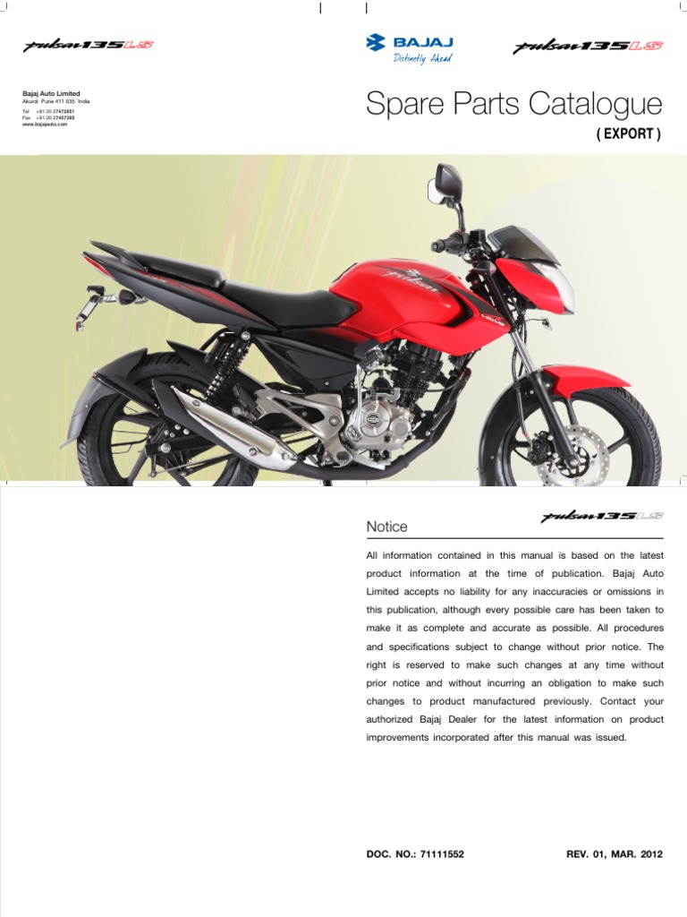 bajaj xcd Array - manual de partes pulsar 135 ls transmission mechanics  carburetor rh scribd ...