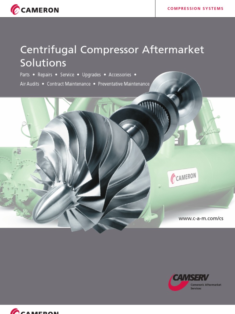 Centrifugal Aftermarket Solutions Brochure | PDF | Gas Compressor ...
