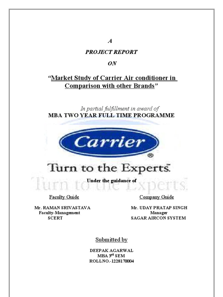 Carrier Ac | PDF | Carrier Corporation | Air Conditioning