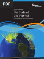 The State of the Internet 1st Quarter, 2013 Executive Summary