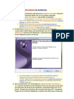 System Manager Instalation