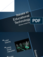 issues in educational technology