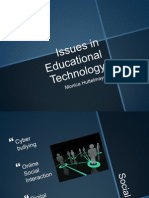 Issues in Educational Technology