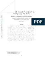 Atoms With Bosonic "Electrons" in Strong Magnetic Fields: Bernhard Baumgartner and Robert Seiringer