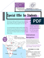 Special Offer for Students By Benchmark Six Sigma