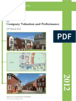 Group 6 - Persimmon Analysis & Valuation