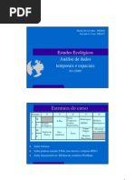 Analise de Dados Temporais e Espaciais