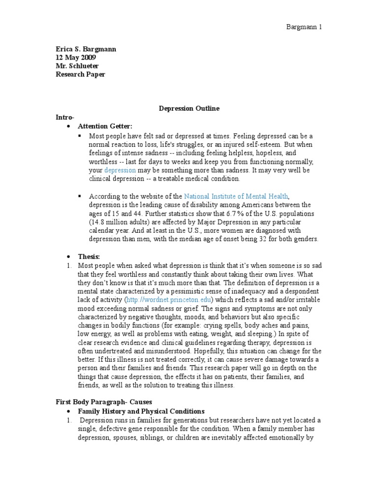 Managing depression essay 05 picture