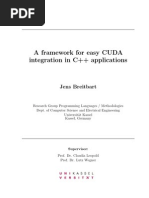 Download A framework for easy CUDA integration in C applications by Mike SN15622061 doc pdf