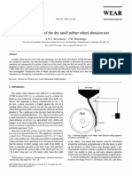 Development of The Dry Sand/rubber Wheel Abrasion Test