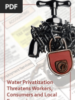 Download Water Privatization Threatens Workers Consumers and Local Economies by Food and Water Watch SN15622242 doc pdf