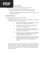 Case Notes for Students - Labour Practice