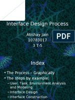 Interface Design Process SW Engg. Presentation