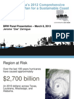 Louisiana's 2012 Comprehensive Master Plan For A Sustainable Coast