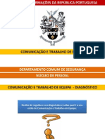 Comunicação e Trabalho de Equipa