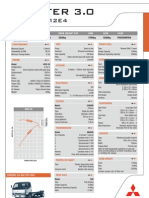 CANTER 3.0 4X2 FE112E4 SPECIFICATIONS AND DIMENSIONS