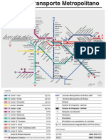 Mapa Metro Sp