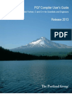 PGI Compiler User's Guide Release 2013: The Portland Group
