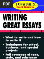 Writing Great Essays