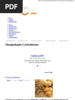 Manipulando Carboidratos - Maromba Pura