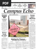 Campus Echo: Gustav Spares Big Easy
