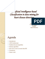 Artificial Intelligence Based Classification in Data Mining for Heart Disease Detection