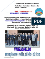 Invito Presentazione Lista