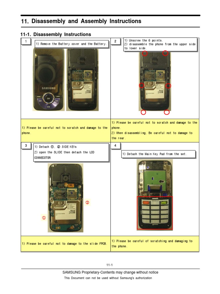 Disassembly & Reassembly PDF Electrical Connector Equipment