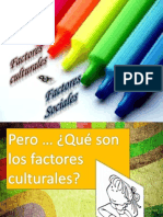 Factores Socioculturales