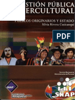 Rivera Cusicanqui - Pueblos Originarios y Estado