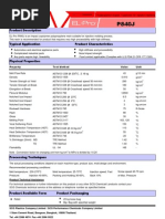 PVC Resin SP660 Technical Data Sheet | PDF | Polyvinyl Chloride | Recycling