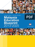 Malaysia's Preliminary Education Blueprint 2013-2025 - Executive Summary
