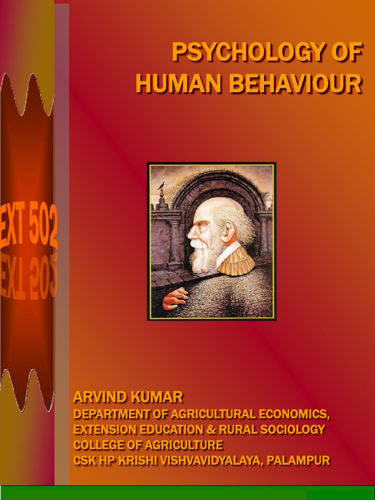 Books On Psychology Of Human Behaviour Pdf