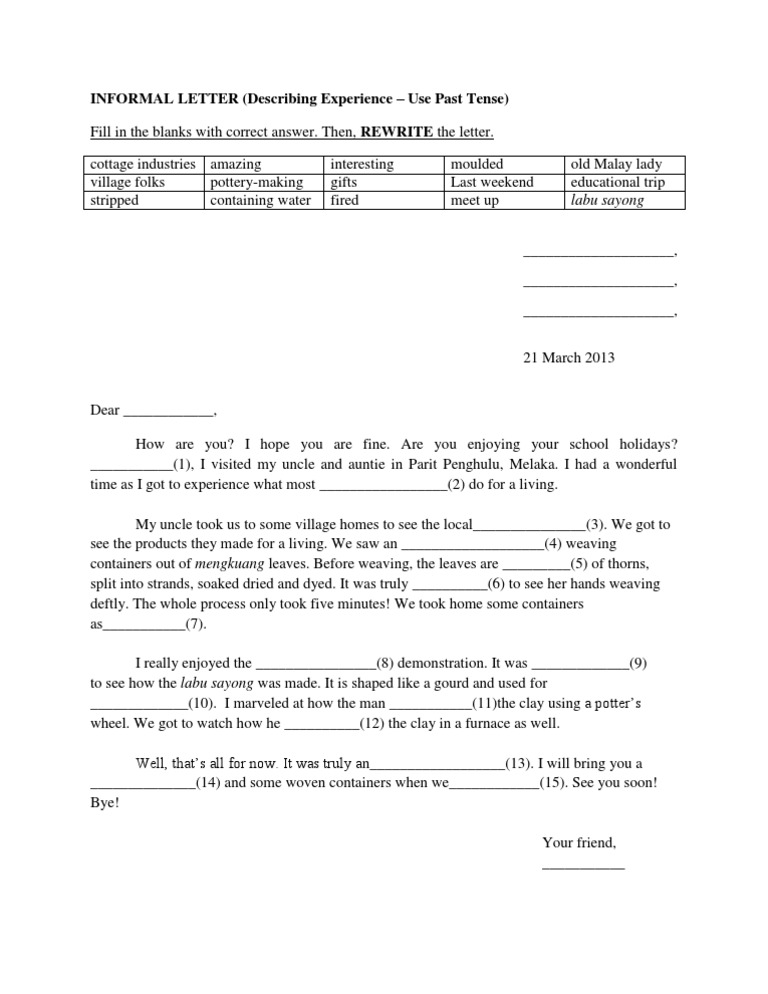 Contoh short essay picture