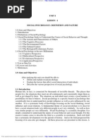 Download SOCIAL PSYCHOLOGY DEFINITION AND NATURE by sreekanthreddy peram SN156313510 doc pdf