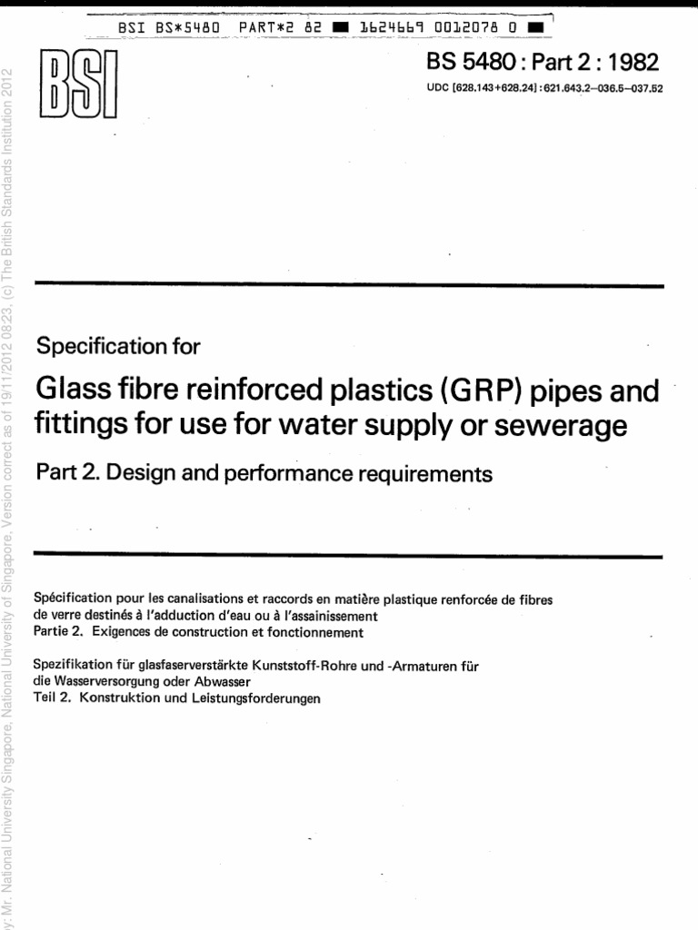 BS 5480 Compliance Document | PDF | Production And Manufacturing ...