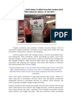 (Kanaidi, SE., M.Si., cSAP) Dalam Certified Securities Analyst (CSA) Di Bursa Effek Indonesia-Jakarta, 25 Juli 2013
