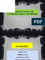 Introduction of Storage Area Network