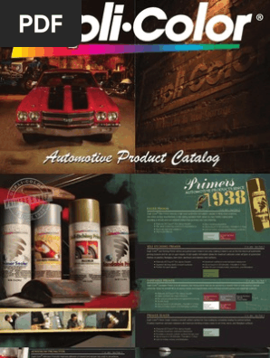 Dupli Color Catalog | PDF | Paint | Manmade Materials